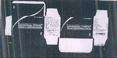 Chymoral Forte (label) Device mark 979813 Trademark
