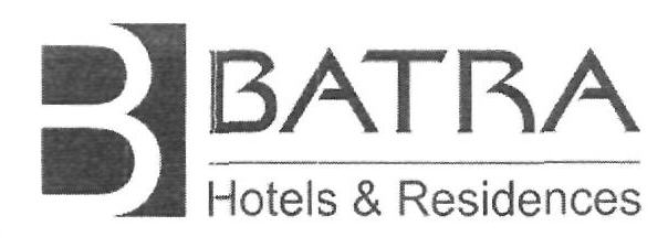 Batra Hotels & Residences (device) Device mark 2396418 Trademark