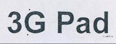 3g Pad Device mark 2156632 Trademark