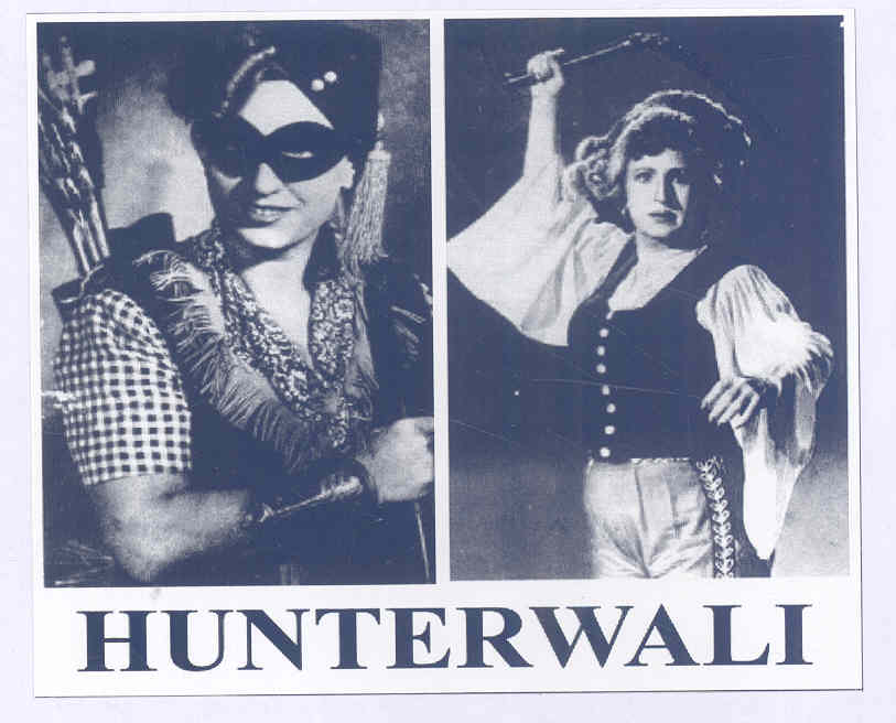 Hunterwali (label) Device mark 1753494 Trademark