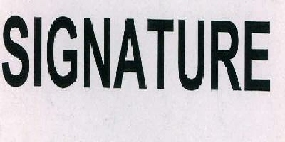 Signature Device mark 2297029 Trademark