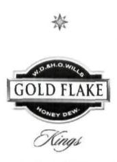 Gold Flake, Kings, W.d.&h.o. Wills, Honey Des., De. Of Star (label) Device mark 1299539 Trademark