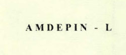 A M D E P I N - L Device mark 836309 Trademark