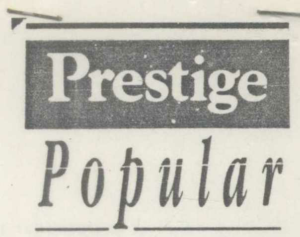 Prestige Popular Device mark 607717 Trademark