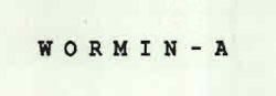 Wormin - A Device mark 715430 Trademark