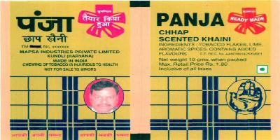 Panja Chhap Khaini , Label Device mark 1339041 Trademark