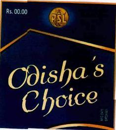 Odisha's Choice, Psl, Device Of Human Caricature Device mark 2829389 Trademark