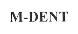 M-dent Device mark 1832844 Trademark
