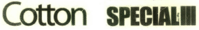 Cotton Special Device mark 2743361 Trademark