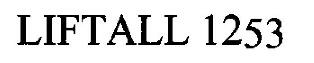 Liftall 1253 Device mark 1976879 Trademark