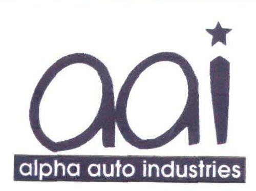 Alpha Auto Industries (with Device) Device mark 2027687 Trademark