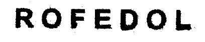 R O F E D O L Device mark 914172 Trademark