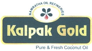 Kalpak Gold, Pure & Fresh Coconut Oil Device mark 1777314 Trademark