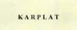 Karplat Device mark 977974 Trademark