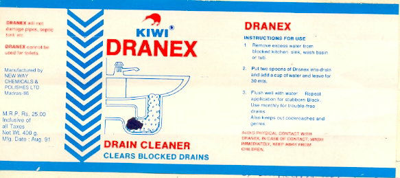 Dranex Device mark 558908 Trademark