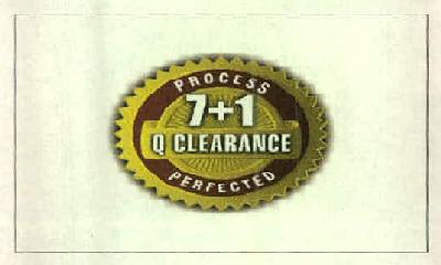 7+1 Q Clearance Device mark 2635000 Trademark