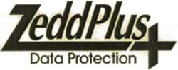 Zeddplus Data Protection (+ Symbol Used ) Device mark 1297157 Trademark