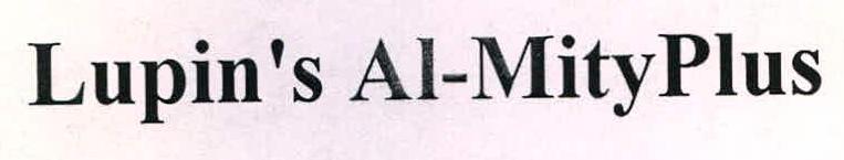 Lupin's Al-mityplus Device mark 2255718 Trademark