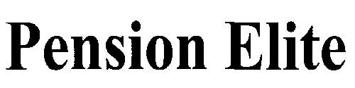Pension Elite Device mark 1818078 Trademark