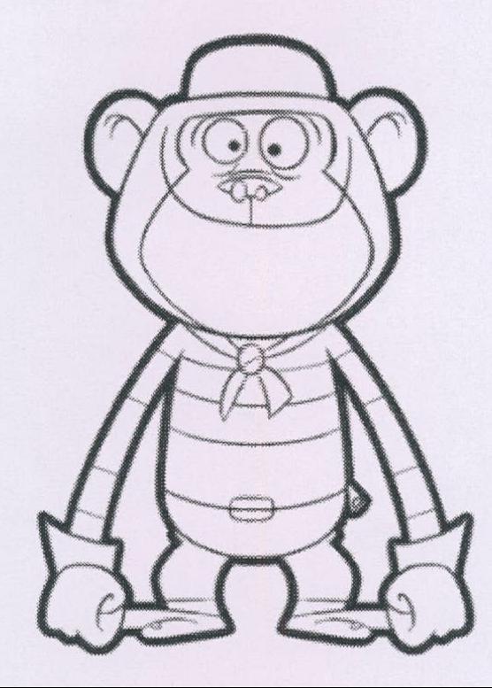 Device Of Monkey (label) Device mark 1997984 Trademark