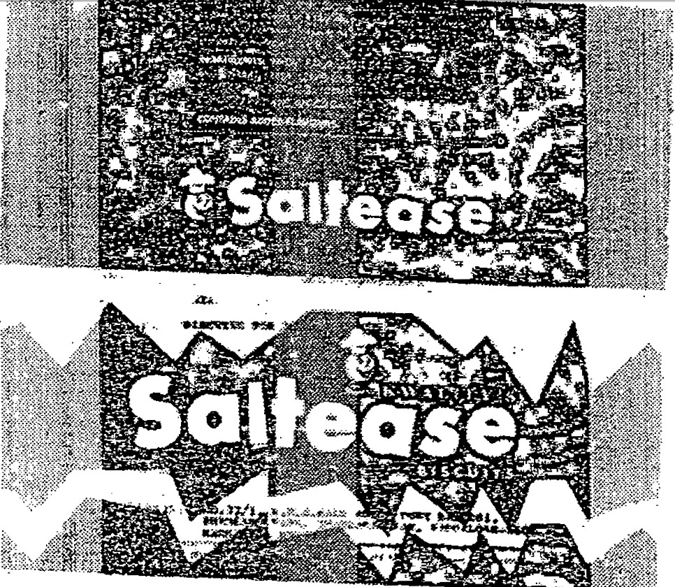 Kwality's Saltease Biscuits, (device) Device mark 857099 Trademark