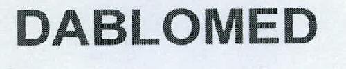 Dablomed Device mark 2347519 Trademark