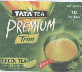 Tata Tea Premium Trim(device Of Cup) Device mark 2149737 Trademark