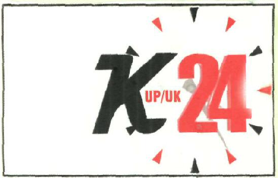K Up/uk 24 (label) Device mark 2440187 Trademark