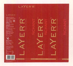 Layer'r With Word Nchant Device mark 2534560 Trademark