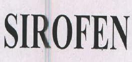 Sirofen Device mark 2261699 Trademark