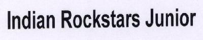 Indian Rockstars Junior Device mark 1637505 Trademark