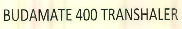 Budamate 400 Transhaler Device mark 2635214 Trademark