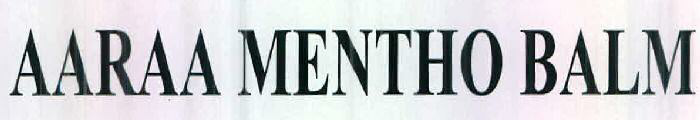 Aaraa Mentho Balm Device mark 2505936 Trademark
