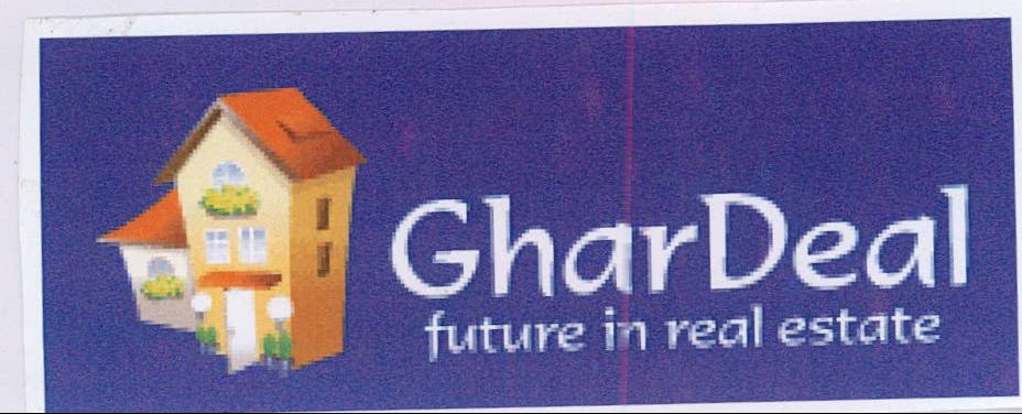 Ghardeal Future In Real Estate (device Of House) Device mark 2126827 Trademark