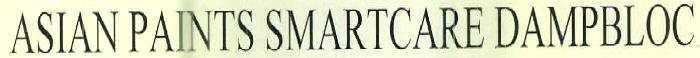 Asian Paints Smartcare Dampbloc Device mark 2592010 Trademark