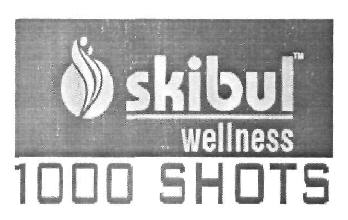 Skibul Wellness 1000 Shots (device) Device mark 2680556 Trademark