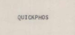 Quickphos Device mark 427336 Trademark