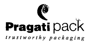 Pragati Pack (label) Device mark 1321423 Trademark