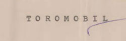 Toromobil Device mark 549497 Trademark