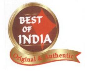 Best Of India (label) Device mark 1638867 Trademark