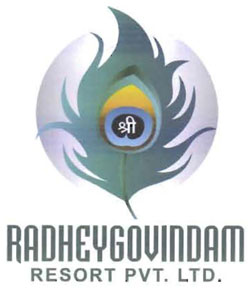 Shree Radheygovindam Resort Pvt.ltd With Device Of Peacock Fether Device mark 2968714 Trademark