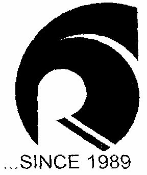 R Since 1989 (device Of One Letter) Device mark 1477315 Trademark