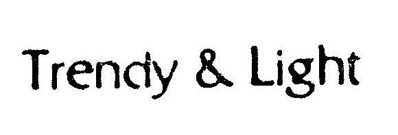 Trendy & Light (device) Device mark 2015191 Trademark