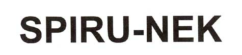 Spiru-nek Device mark 1825707 Trademark
