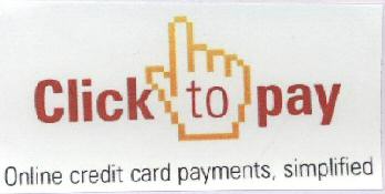Click To Pay With Label Device mark 1768440 Trademark