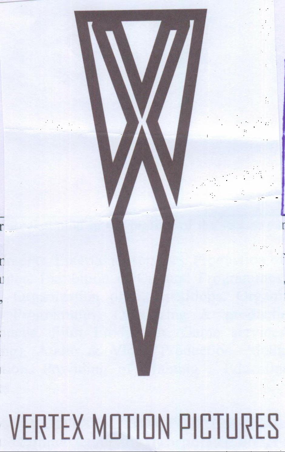 Vertex Motion Pictures Device mark 2172238 Trademark