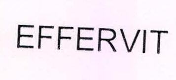 Effervit Device mark 2291216 Trademark