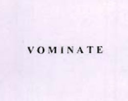 Vominate Device mark 1106197 Trademark