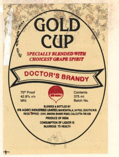 Gold Cup Device mark 799032 Trademark