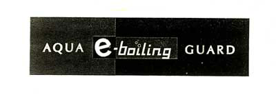 Aqua E-boiling Guard (lable) Device mark 1180850 Trademark